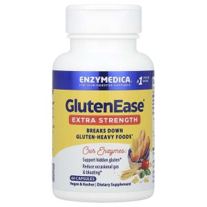 GlutenEase, 60 Capsules, Enzymedica