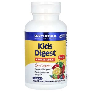Enzymedica Kids Digest, 90 Tablets, Fruit Punch