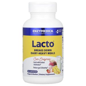 Lacto, 90 Capsules, Enzymedica