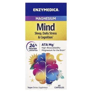 Magnesium Mind, 60 Capsules, 350 mg per Capsule