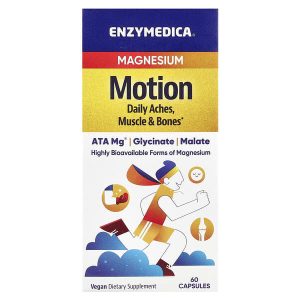 Magnesium Motion, 350 mg bawat Kapsula, 60 Kapsula