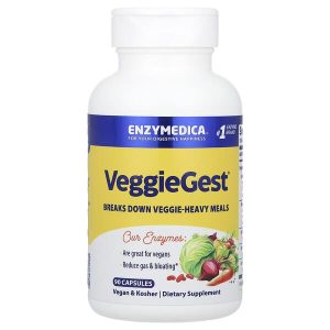 VeggieGest, 90 Capsules, Enzymedica