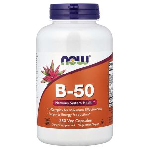 B-50, 250 Veg Capsules, Now Foods