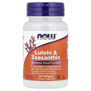 Lutein & Zeaxanthin, 60 Softgels, Now Foods