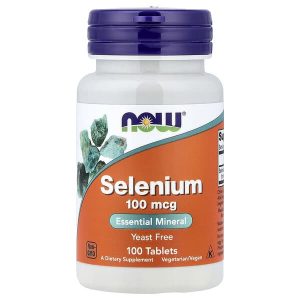 Selenium 100 mcg, 100 Tablets, Now Foods