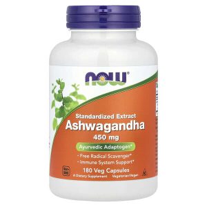 Ashwagandha Extract, 450 mg, 180 Veg Capsules, Now Foods