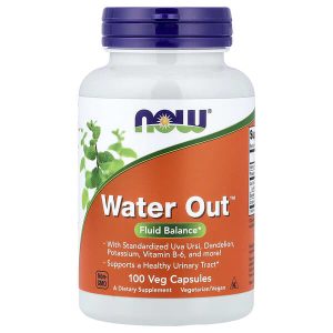 Water Out, 100 Veg Capsules, Now Foods